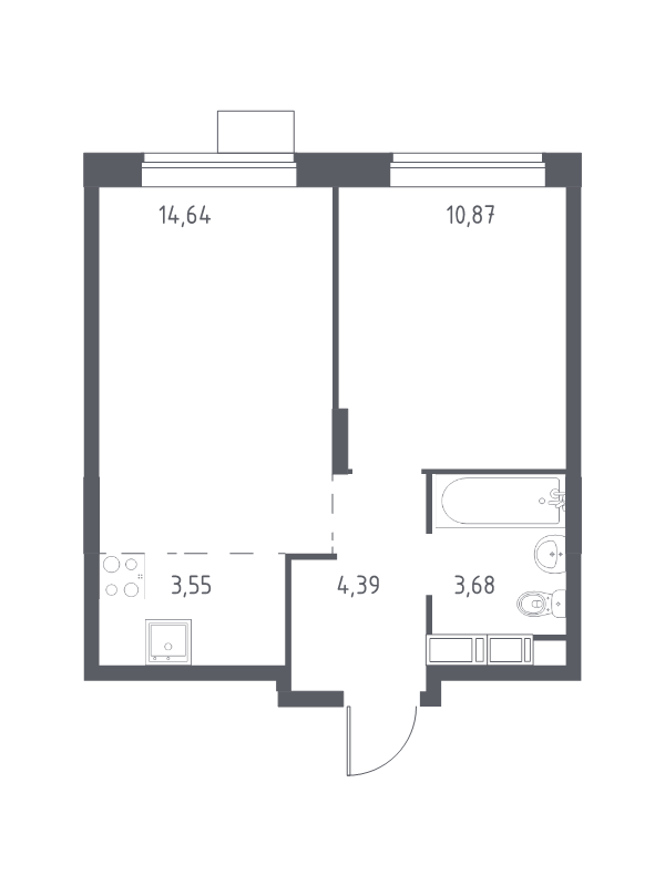 Продажа 1-комн квартиры в новостройке Балашиха г., Павлино мкр.,  к. 34
