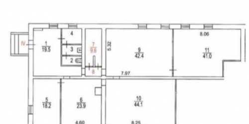 Помещение свободного назначения Парковая 3-я ул,  д. 40