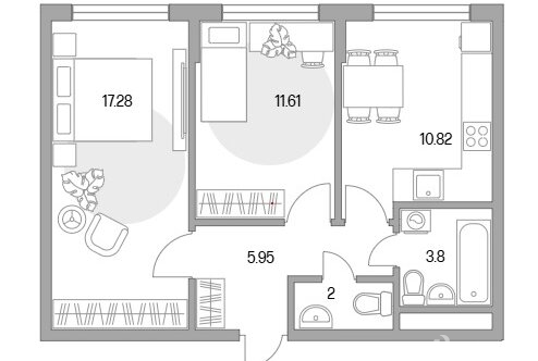Продажа 2-комн квартиры на вторичном рынке Мытищи г, Тенистый б-р,  д. 9