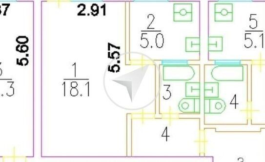 Продажа 1-комн квартиры на вторичном рынке Пироговская М. ул,  д. 23