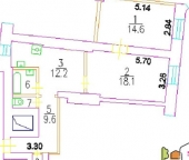 Продать Квартиры вторичка Весковский пер  6/39 