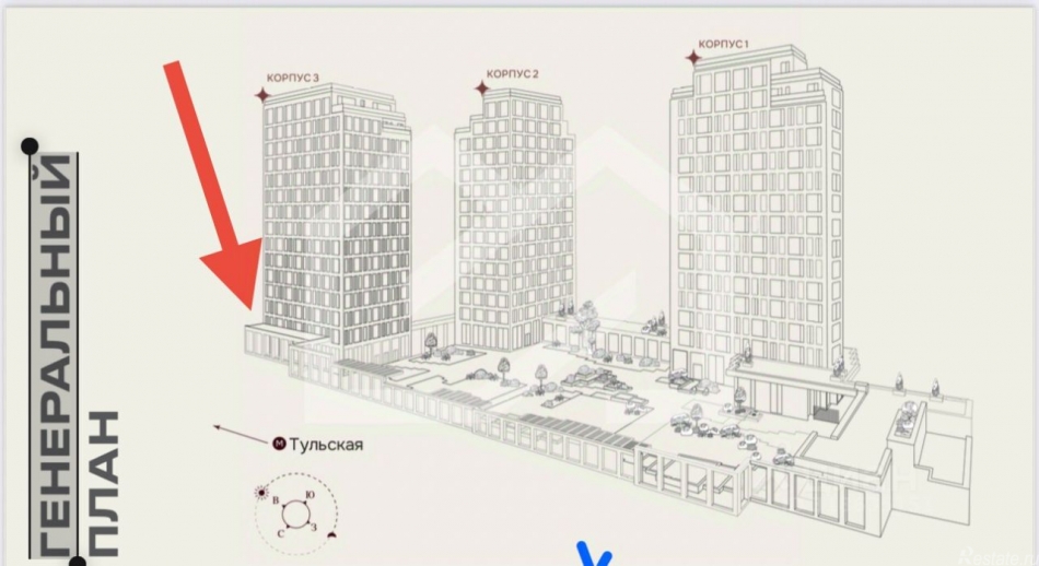 Продажа торгового помещения улица Серпуховский Вал,  д. вл7