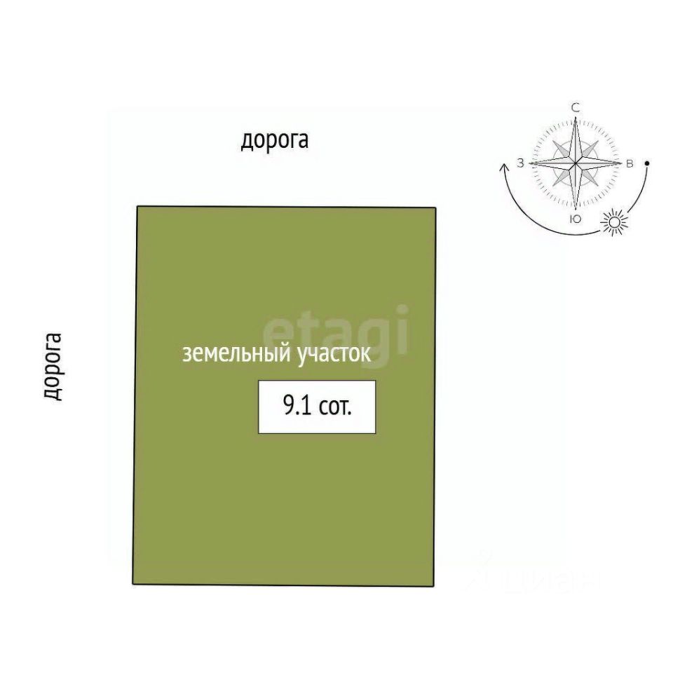 Продажа дома Сосновый Бор, Клен СНТ, улица Красивая,  д. 84