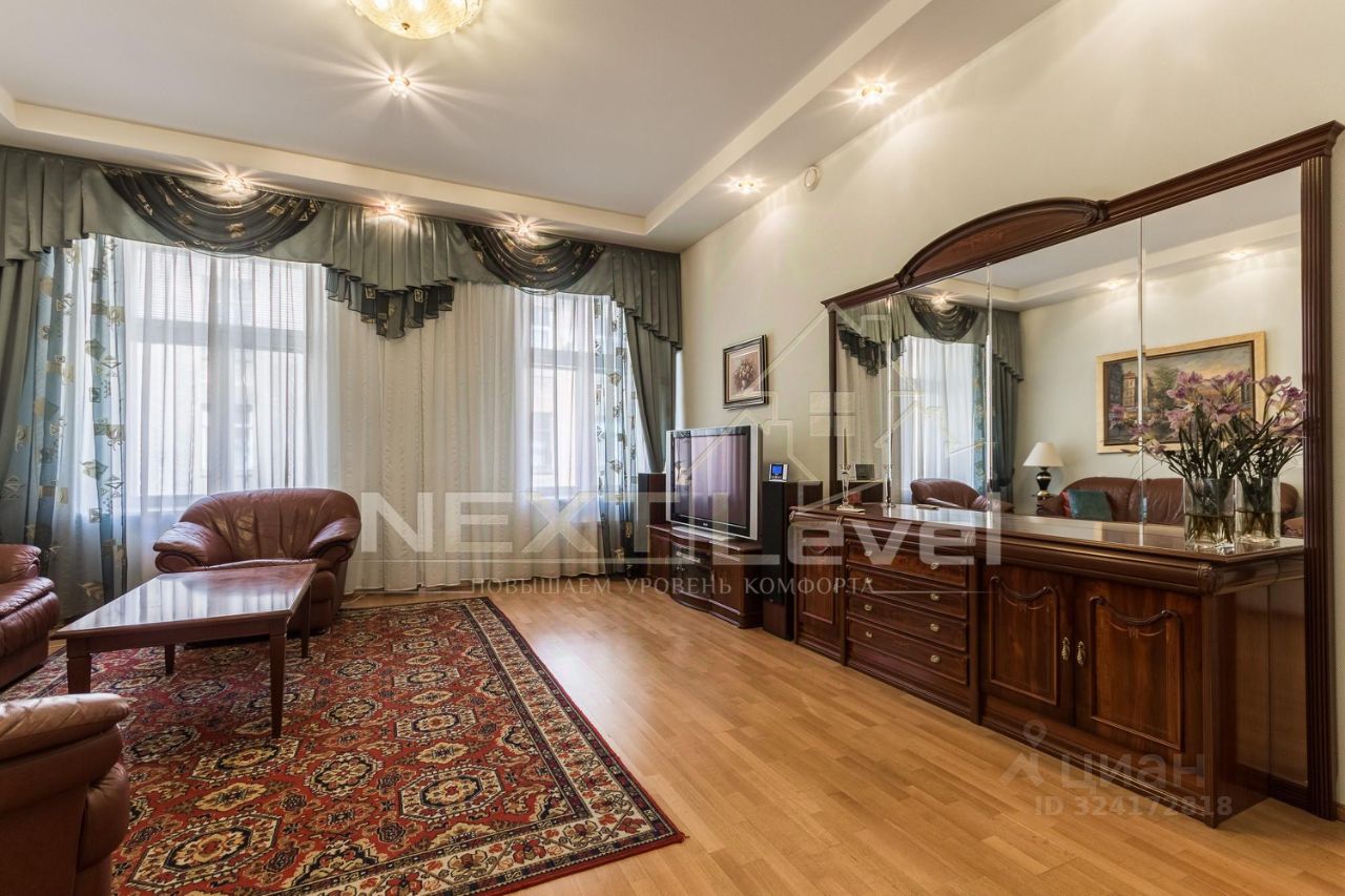 Аренда 3-комн квартиры на вторичном рынке улица Рубинштейна, 15-17