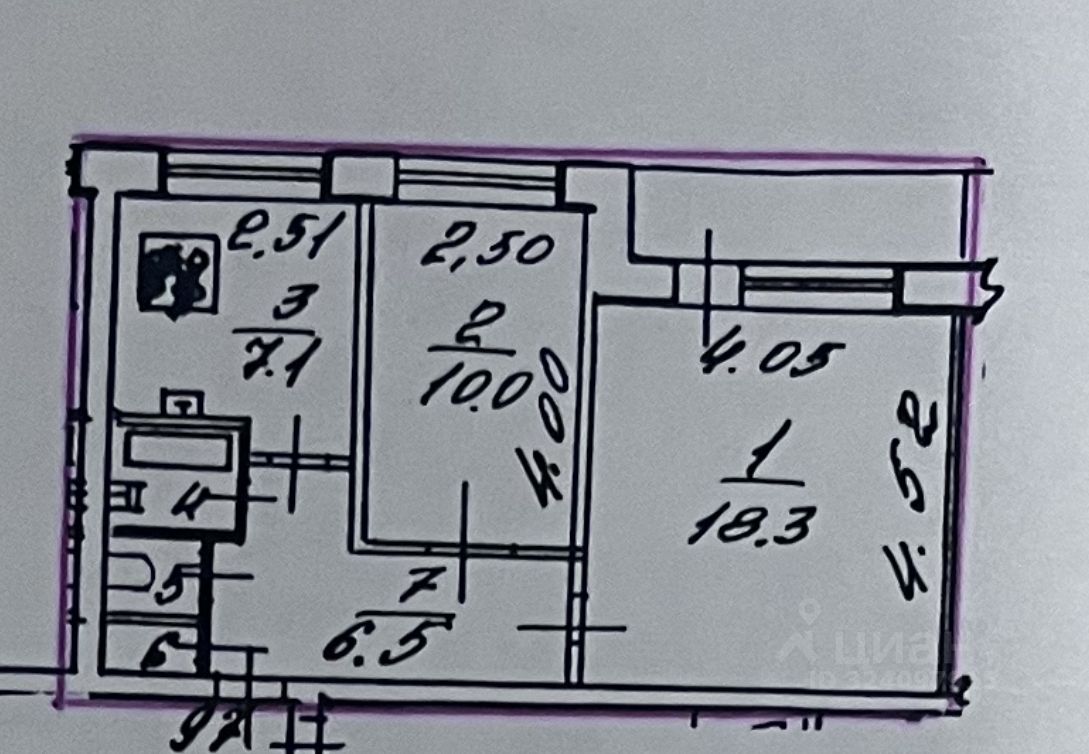 Продажа 2-комн квартиры на вторичном рынке Ленская улица, 10К2