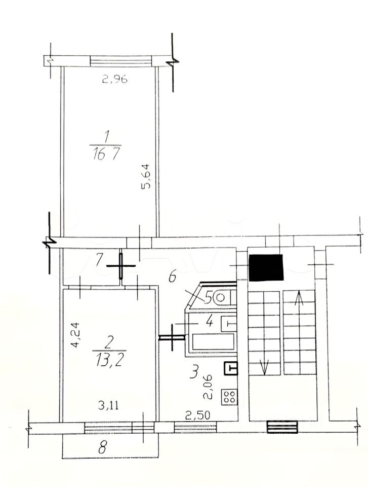 Продажа 1-комн квартиры на вторичном рынке Саввино мкр, Балашиха, улица 1 Мая, 3А