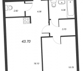 Продать Квартиры в новостройке Зеленогорск г., Ленина пр-кт   1