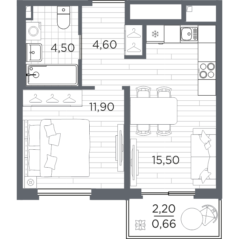Продажа 1-комн квартиры в новостройке Санкт-Петербург г., Пулковское ш.,  к. 10