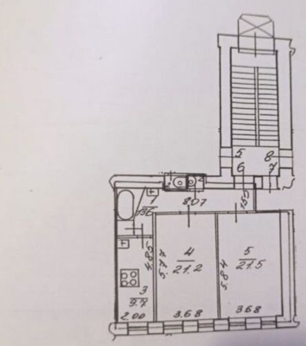 2-комн квартира набережная Обводного Канала, 183