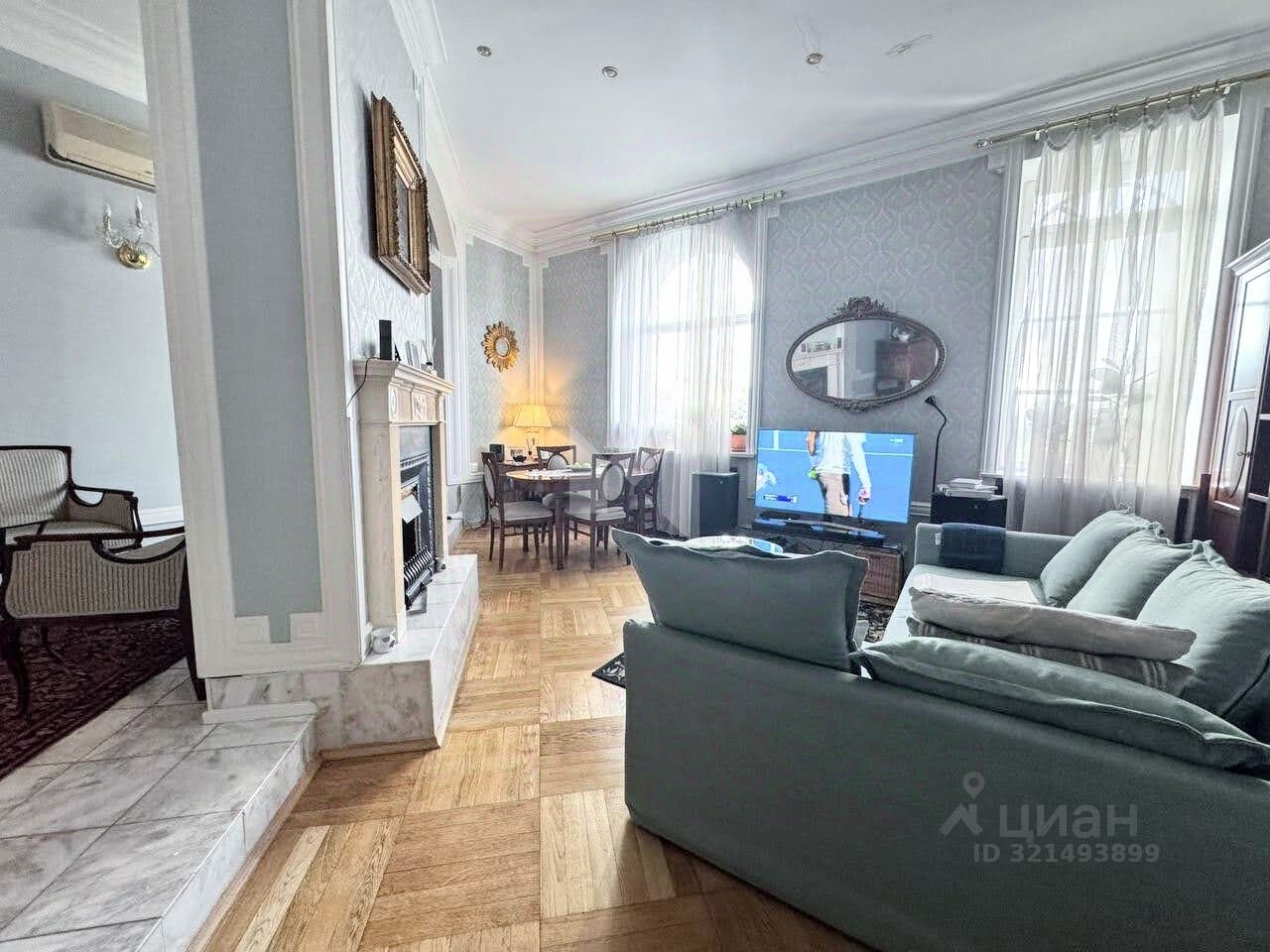 Продажа 3-комн квартиры на вторичном рынке улица Пречистенка, 25