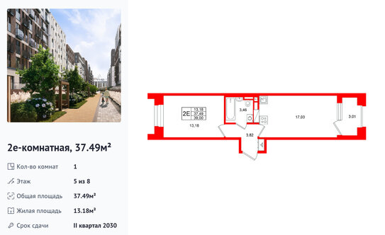 Продажа 1-комн квартиры в новостройке Кожевенная линия,  д. 1-3 литР