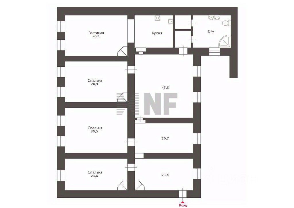 Продажа 6-комн квартиры на вторичном рынке Невский проспект, 6