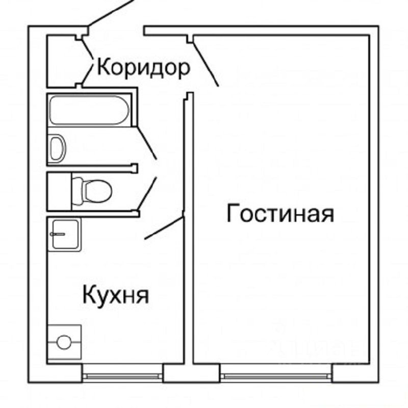 Продажа 1-комн квартиры на вторичном рынке улица Паустовского, 4