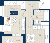 Продать Квартиры в новостройке Новоселье п., Центральная ул.   1.Б