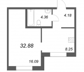 Продать Квартиры в новостройке Кудрово д., Строителей пр-кт   4-1