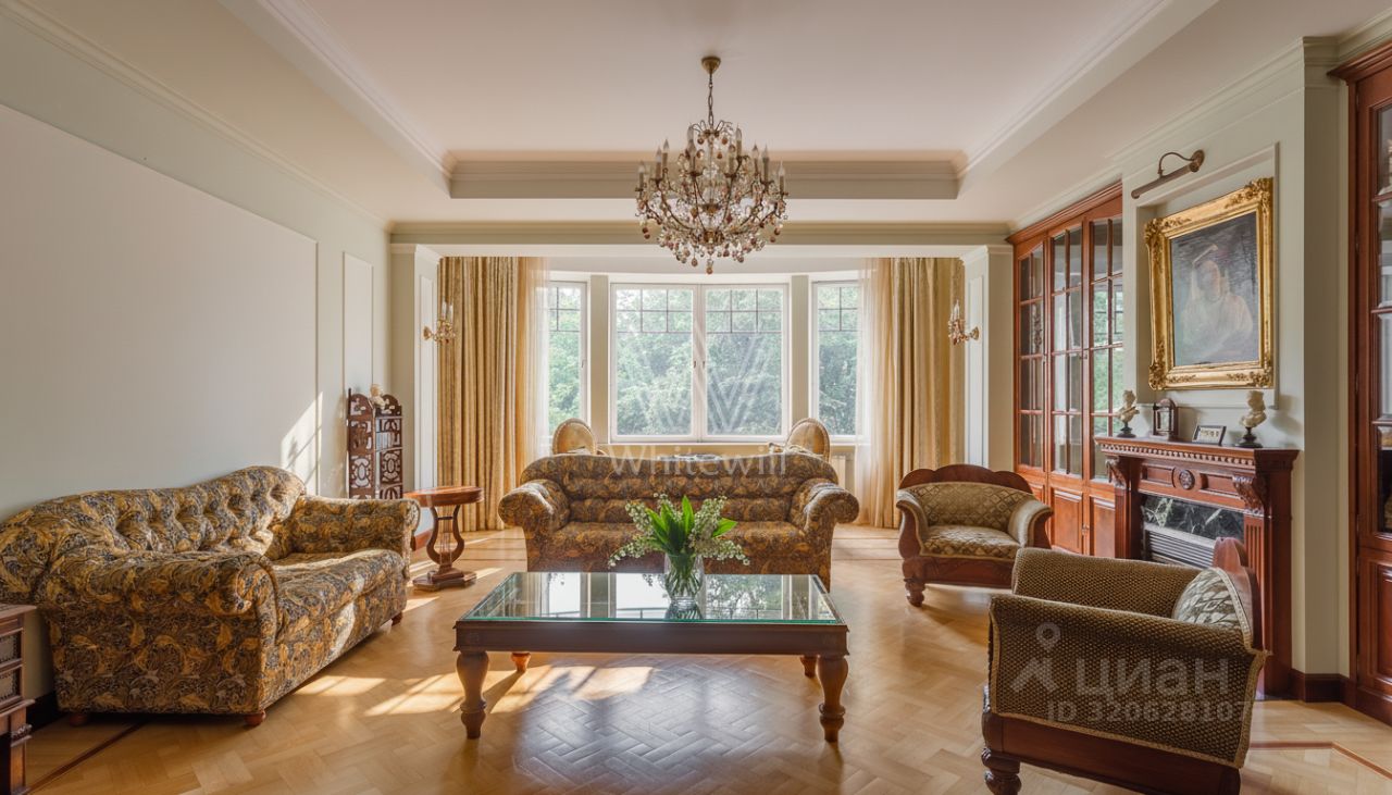 Аренда 4-комн квартиры на вторичном рынке 1-й Неопалимовский переулок, 8