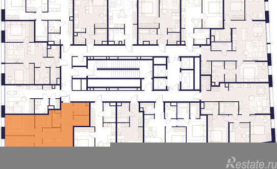 Продажа 1-комн квартиры на вторичном рынке улица Александры Монаховой,  д. 23