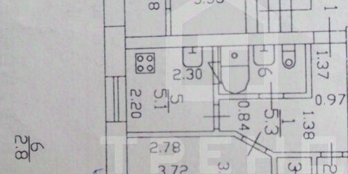 1-комн квартира проспект Средний Васильевского острова, 92