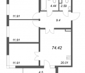 Продать Квартиры в новостройке Сертолово г., Восточно-Выборгское ш.   8.1
