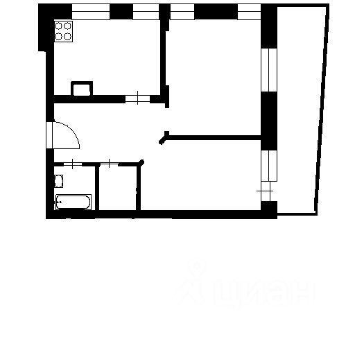 Аренда 1-комн квартиры на вторичном рынке Жуковский, улица Лацкова, 1
