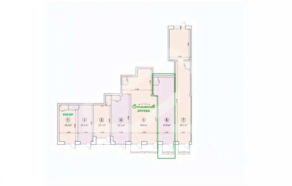 Продажа торгового помещения Ярославское ш,  д. 2 к2