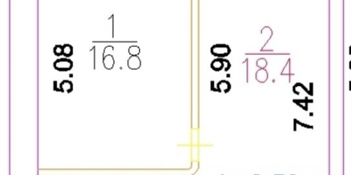 2-комн квартира Липецкая ул,  д. 30