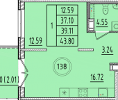 Продать Квартиры в новостройке Шушары п., Кокколевская ул.   1