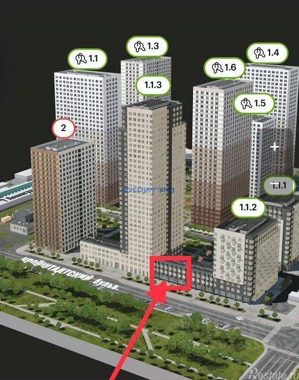 Аренда торгового помещения Кронштадтский б-р,  д. 11,  к. 11