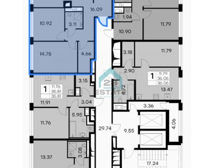 Продажа 3-комн квартиры на вторичном рынке Челюскина ул,  д. 10 с1