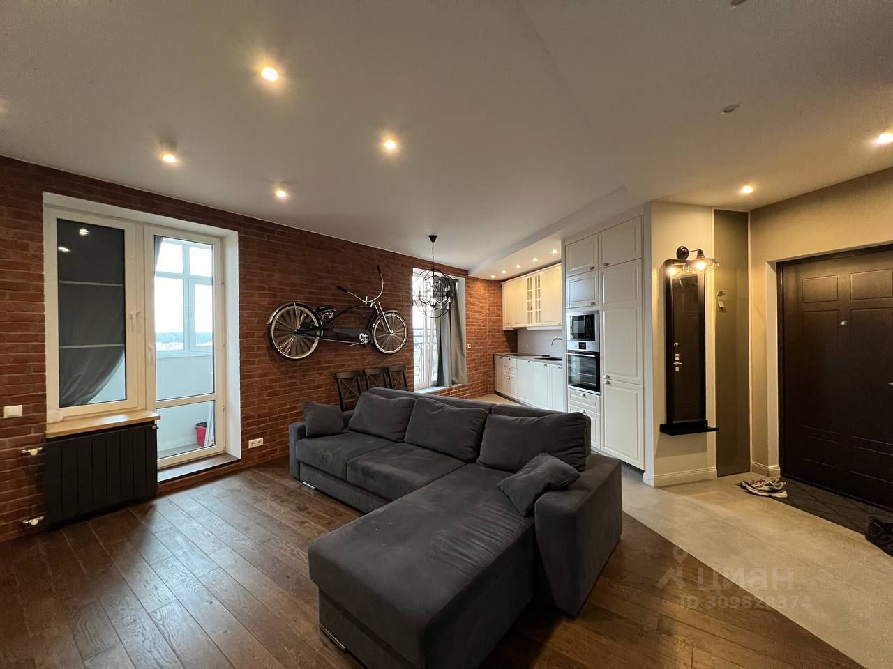 Аренда 3-комн квартиры на вторичном рынке Опалиха мкр, улица Пришвина, 3