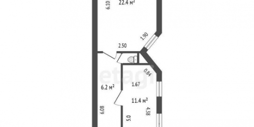 2-комн квартира Советская 5-я ул,  д. 16