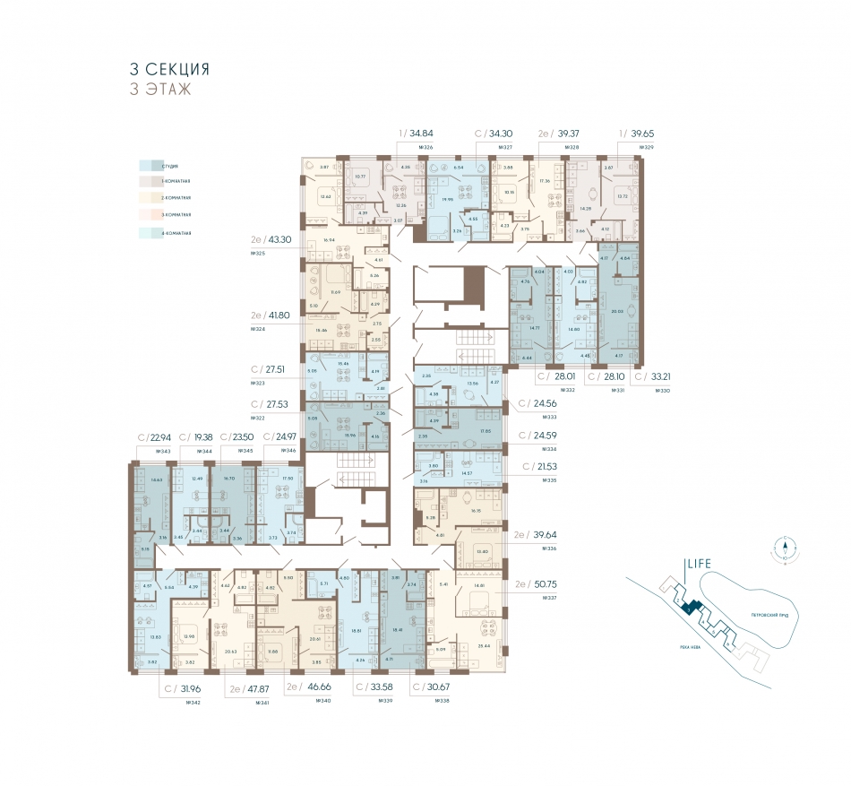 Продажа студии Ремесленная улица, дом 17, литера З