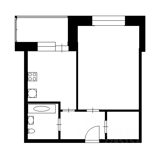 Продажа 1-комн квартиры на вторичном рынке Звенигород, проезд Ветеранов, 10к4