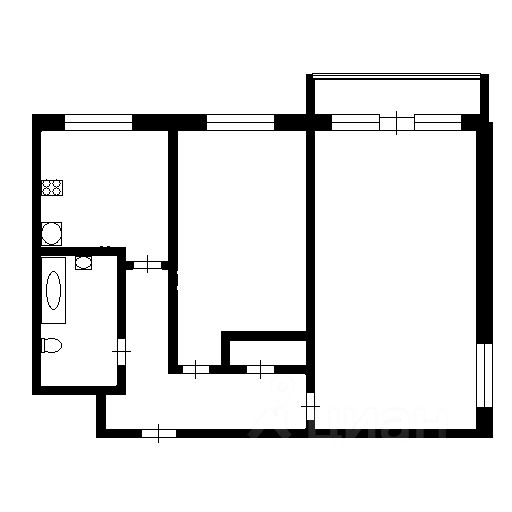 Аренда 2-комн квартиры на вторичном рынке Стартовая улица, 11