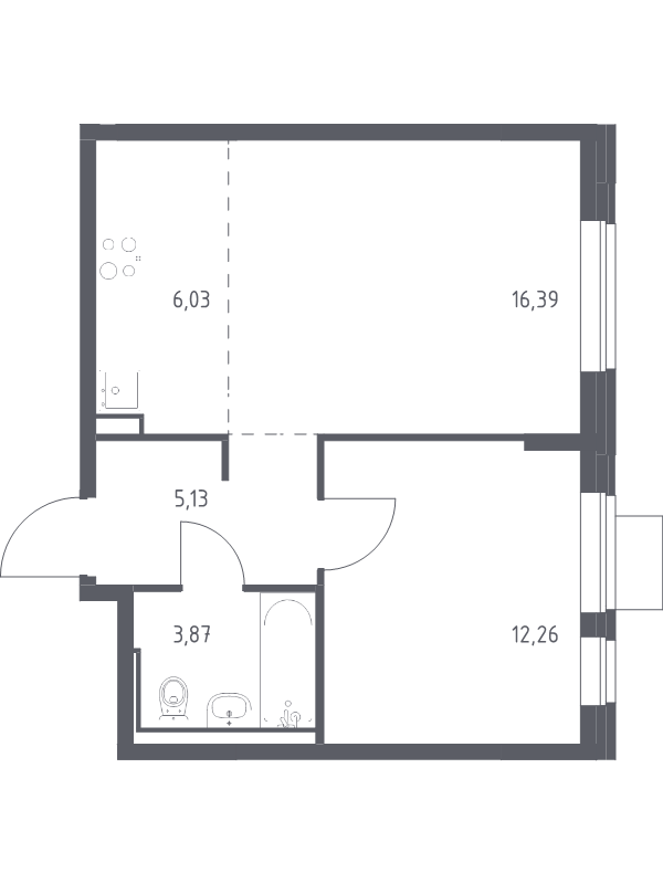 Продажа 1-комн квартиры в новостройке Ленинградское ш,  к. 6