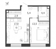 Продажа квартир в ЖК Москва г., Автозаводская ул.,  к. 3.5
