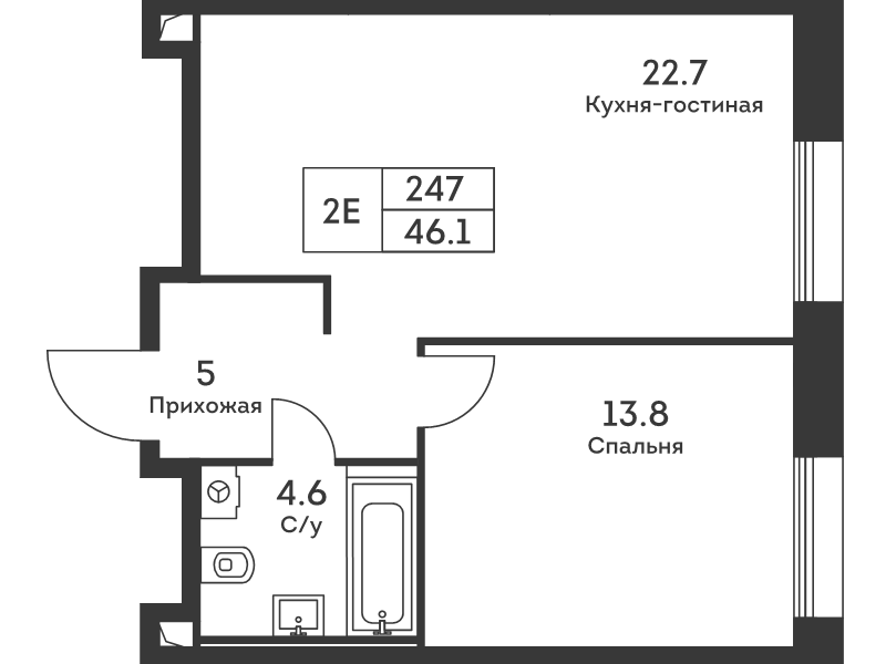 Продажа 1-комн квартиры в новостройке Москва г., Дербеневская ул.,  к. 1