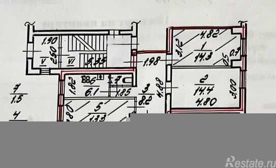 Продажа 3-комн квартиры на вторичном рынке пр-кт Патриотов,  д. 35