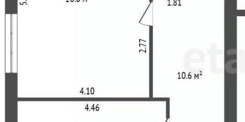 2-комн квартира Морская набережная, 27к1