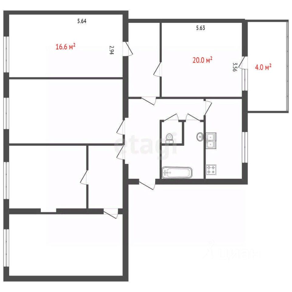 Продажа комнаты 15-я Васильевского острова линия, 18