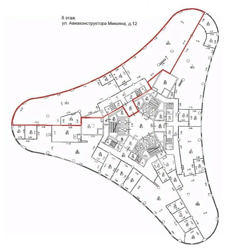 Аренда ПСН ул Авиаконструктора Микояна,  д. 12
