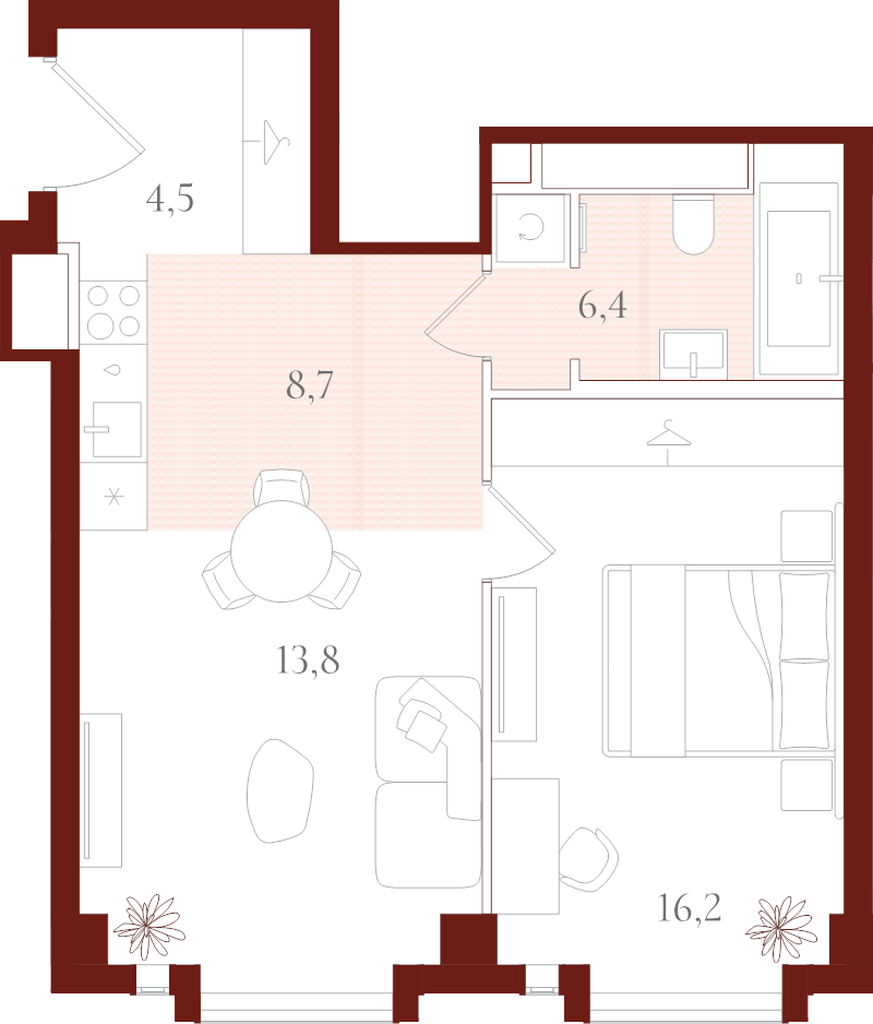 Продажа 1-комн квартиры в новостройке Москва г., Большая Тульская ул.,  к. А
