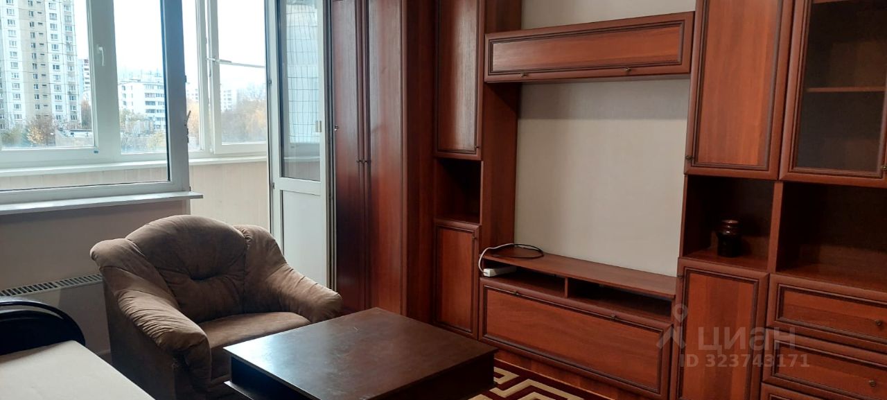 Аренда 1-комн квартиры на вторичном рынке Профсоюзная улица, 124