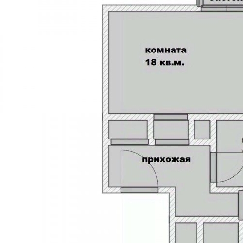 2-комн квартира Федоровское городской поселок, улица Центральная, 1