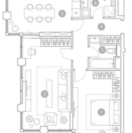 Продажа 2-комн квартиры на вторичном рынке ул Миклухо-Маклая,  д. 21Б,  к. 1
