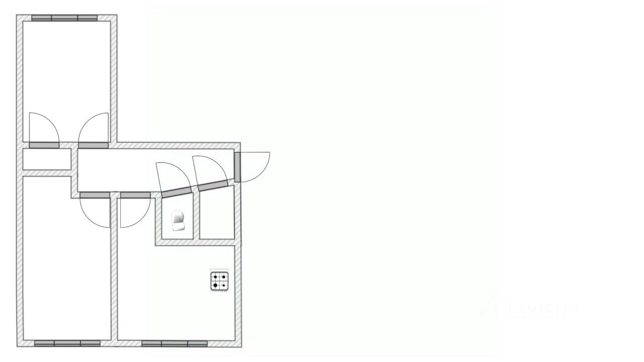 Продажа 2-комн квартиры на вторичном рынке Сестрорецк, набережная Строителей, 10