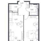 Продать Квартиры в новостройке Заречье п., Заречная ул.   4