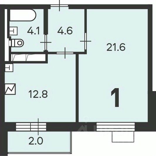 Продажа 1-комн квартиры на вторичном рынке Балаклавский проспект, 17