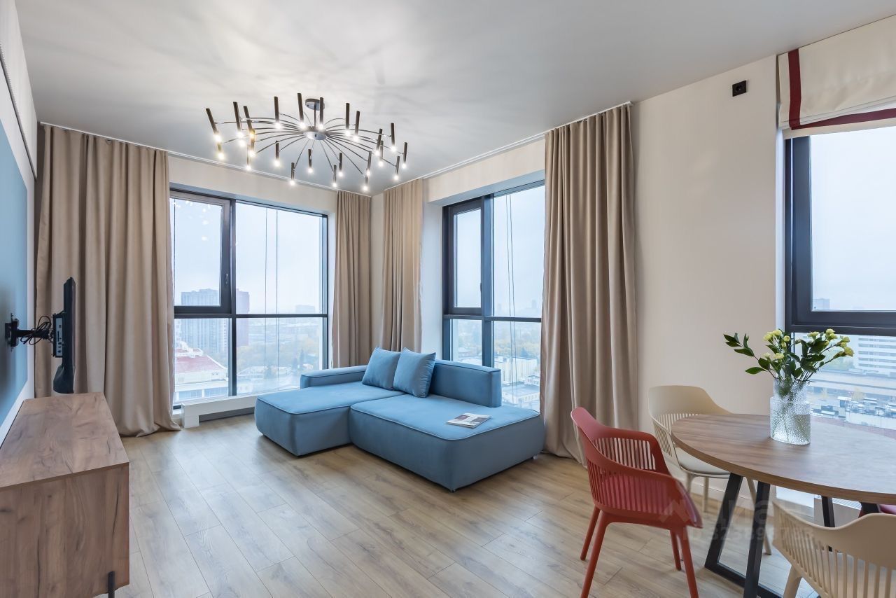 Аренда 3-комн квартиры на вторичном рынке улица Годовикова, 11к1