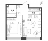 Продать Квартиры в новостройке Москва г., Автозаводская ул.   3.5